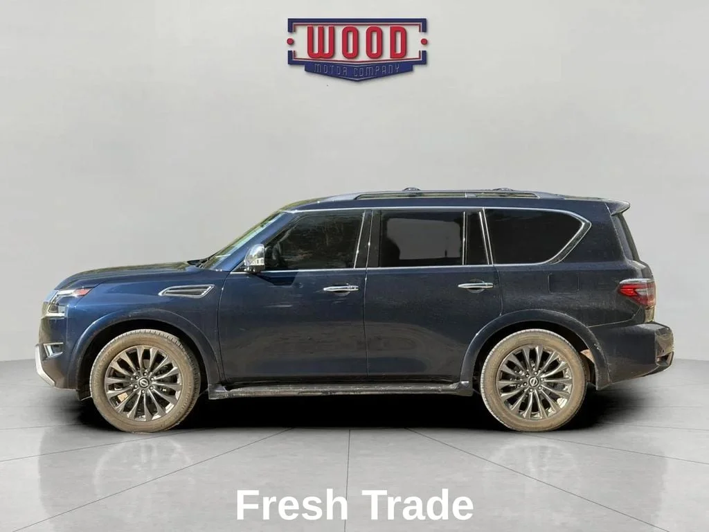 Used 2023 Hermosa Blue Pearl Nissan Platinum image 4