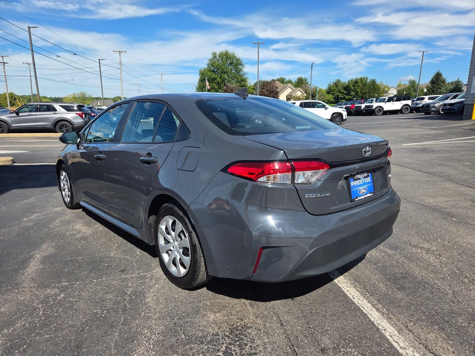 Used 2025 Black Toyota LE image 3