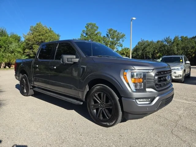 Used 2022 Gray Metallic Ford XLT image 7