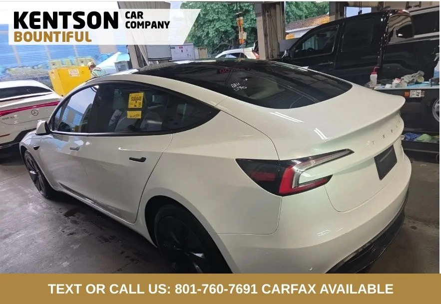 Used 2025 White Tesla Long Range image 3