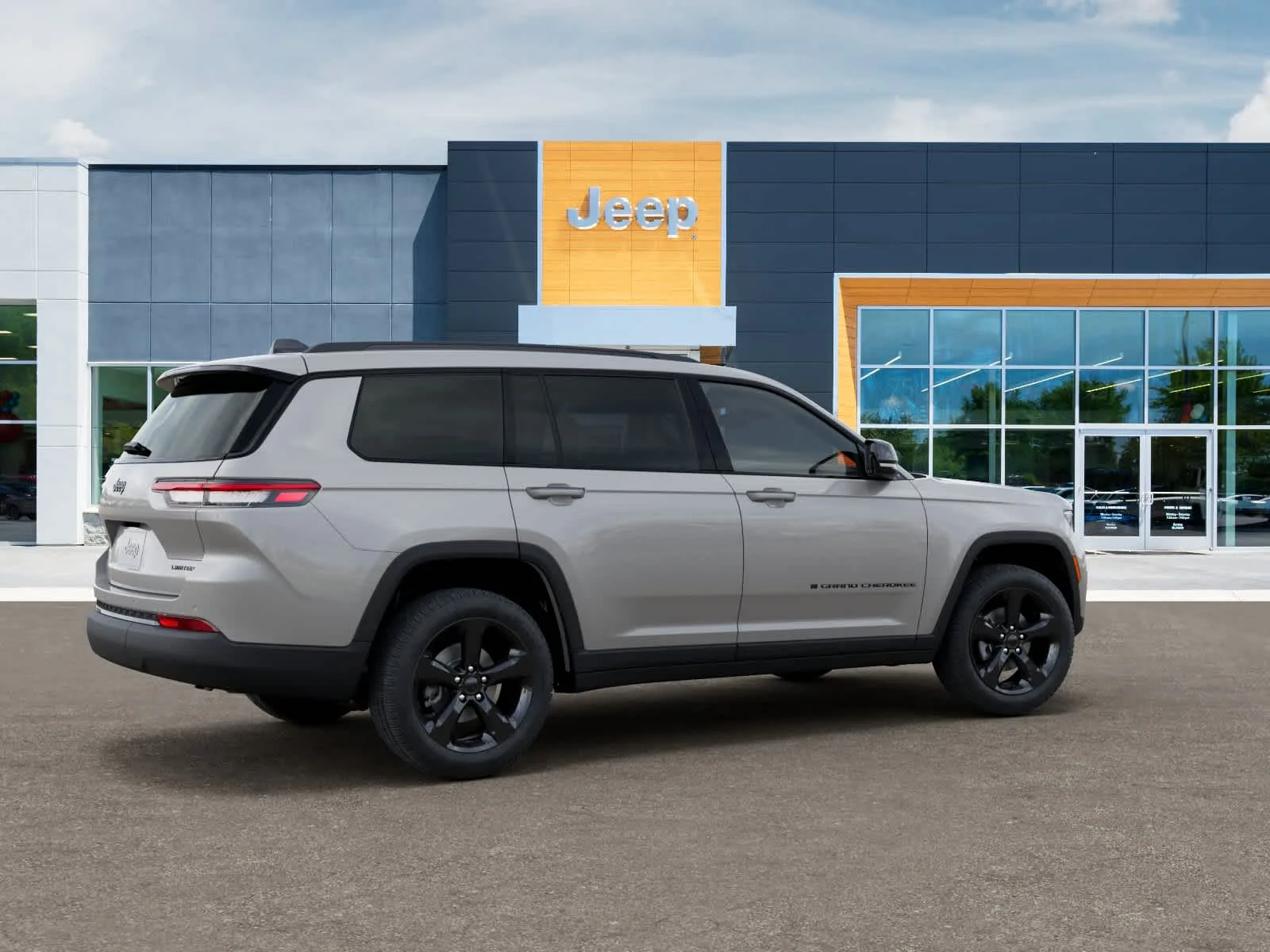 New 2025 Silver Zynith Exterior Paint Jeep Limited image 4
