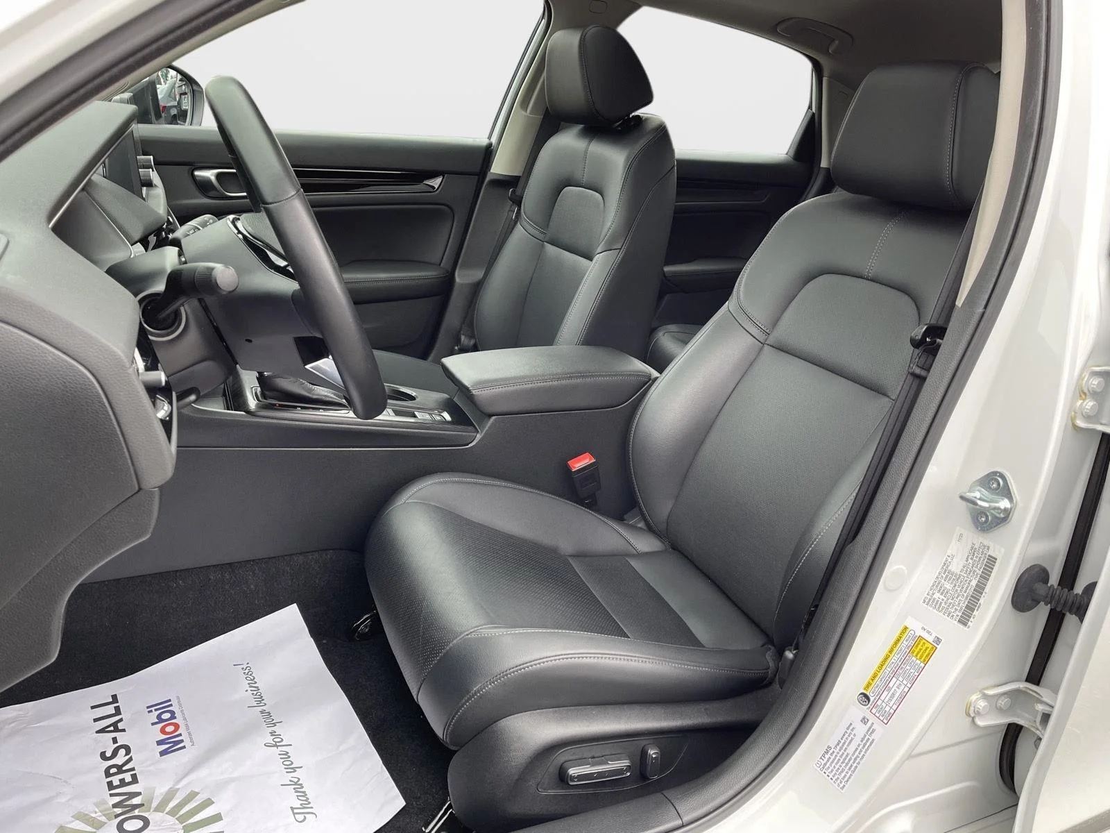 Used 2024 Platinum White Pearl Honda EX-L image 14