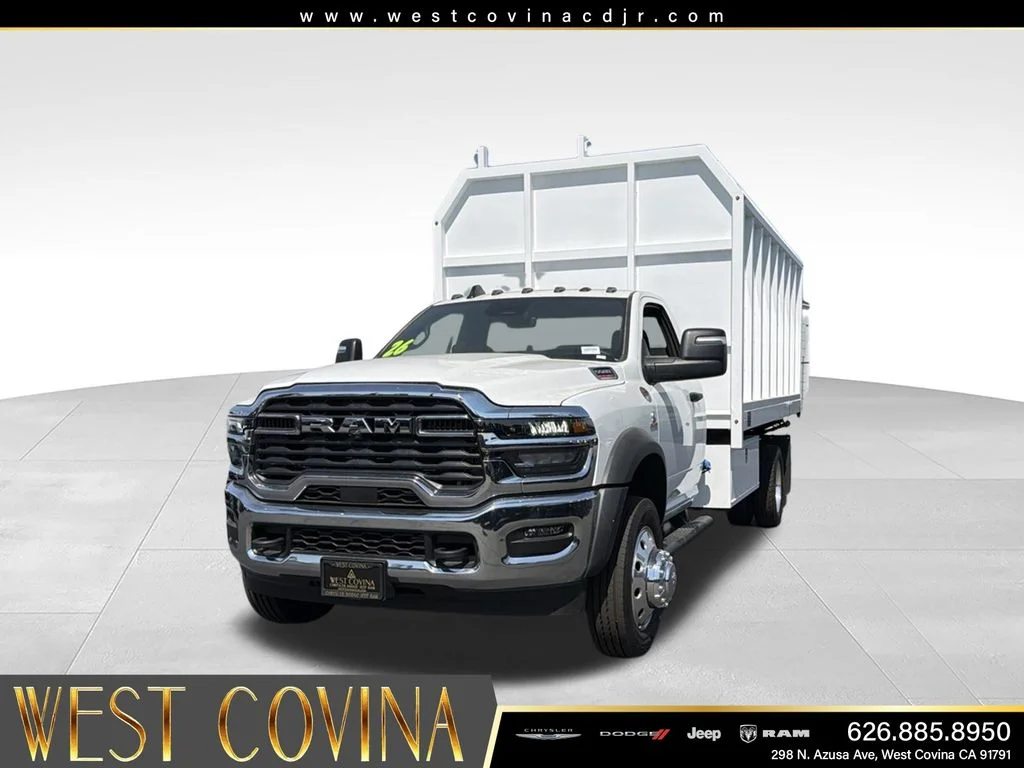 New 2026 Bright White Clear-Coat Exterior Paint RAM Tradesman image 2
