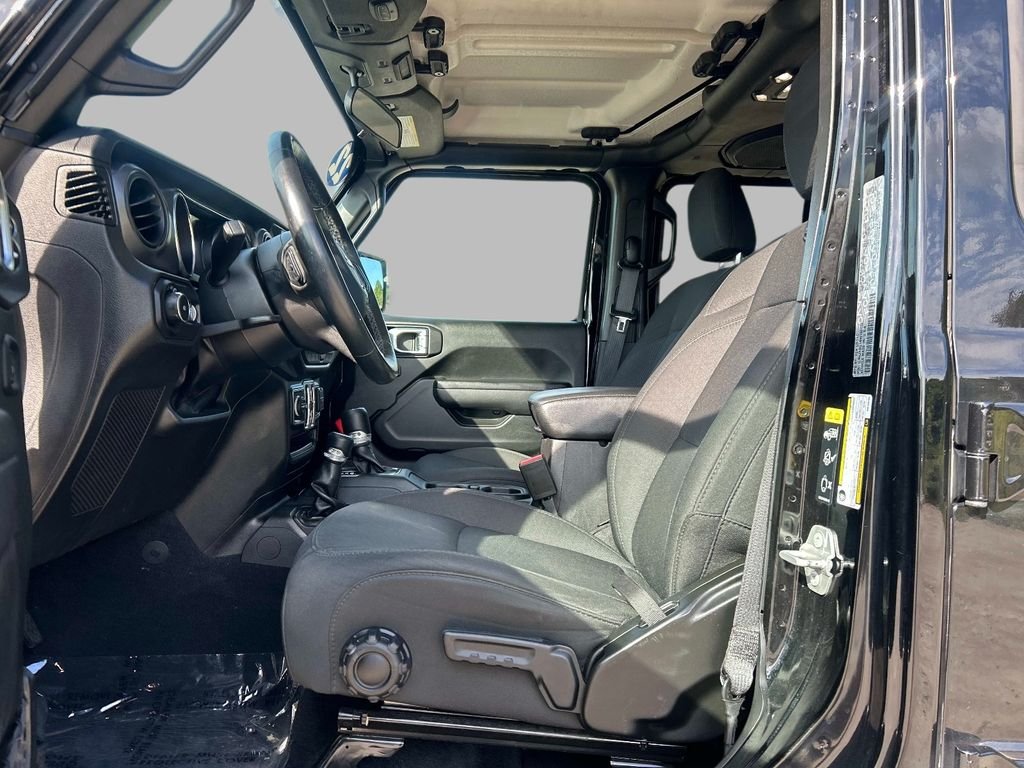 Used 2022 Black Jeep Unlimited Sport S image 14