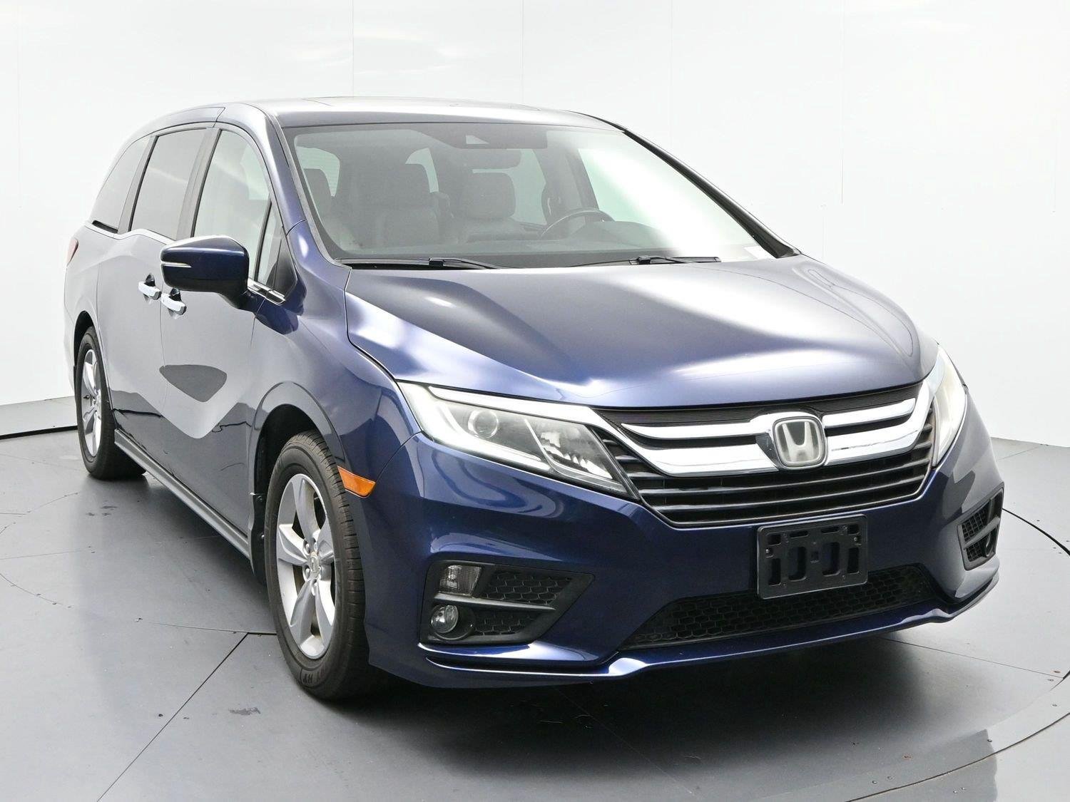 Used 2018 Blue Honda EX-L image 2