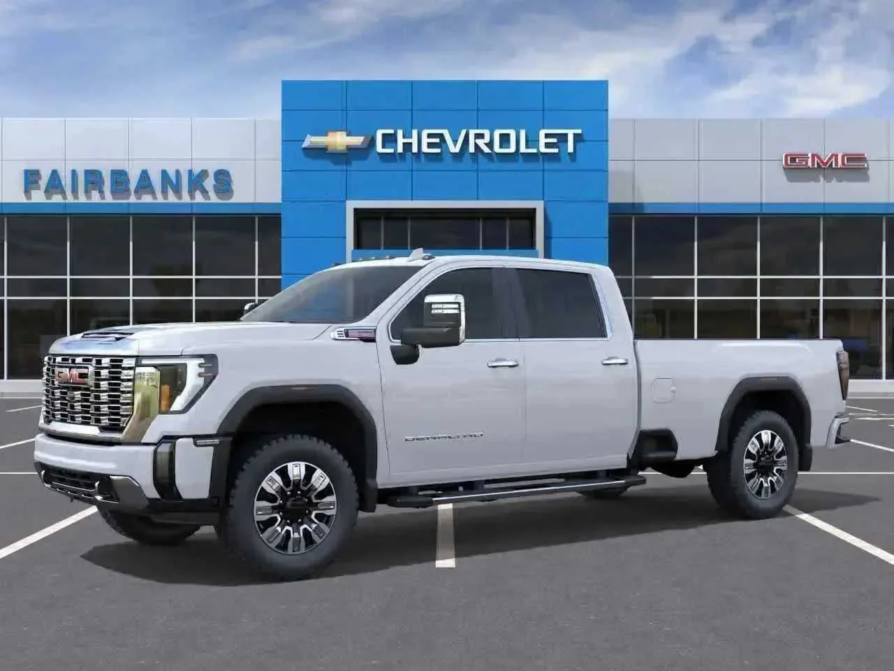 New 2026 Glacier White Tricoat GMC Denali image 2