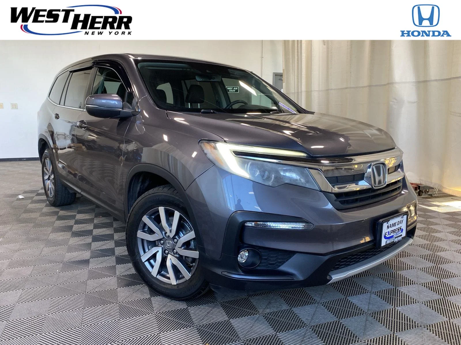 Used 2021 Modern Steel Metallic Honda EX-L image 1