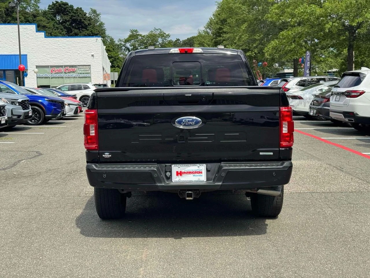 Used 2022 Agate Black Metallic Ford XLT image 6