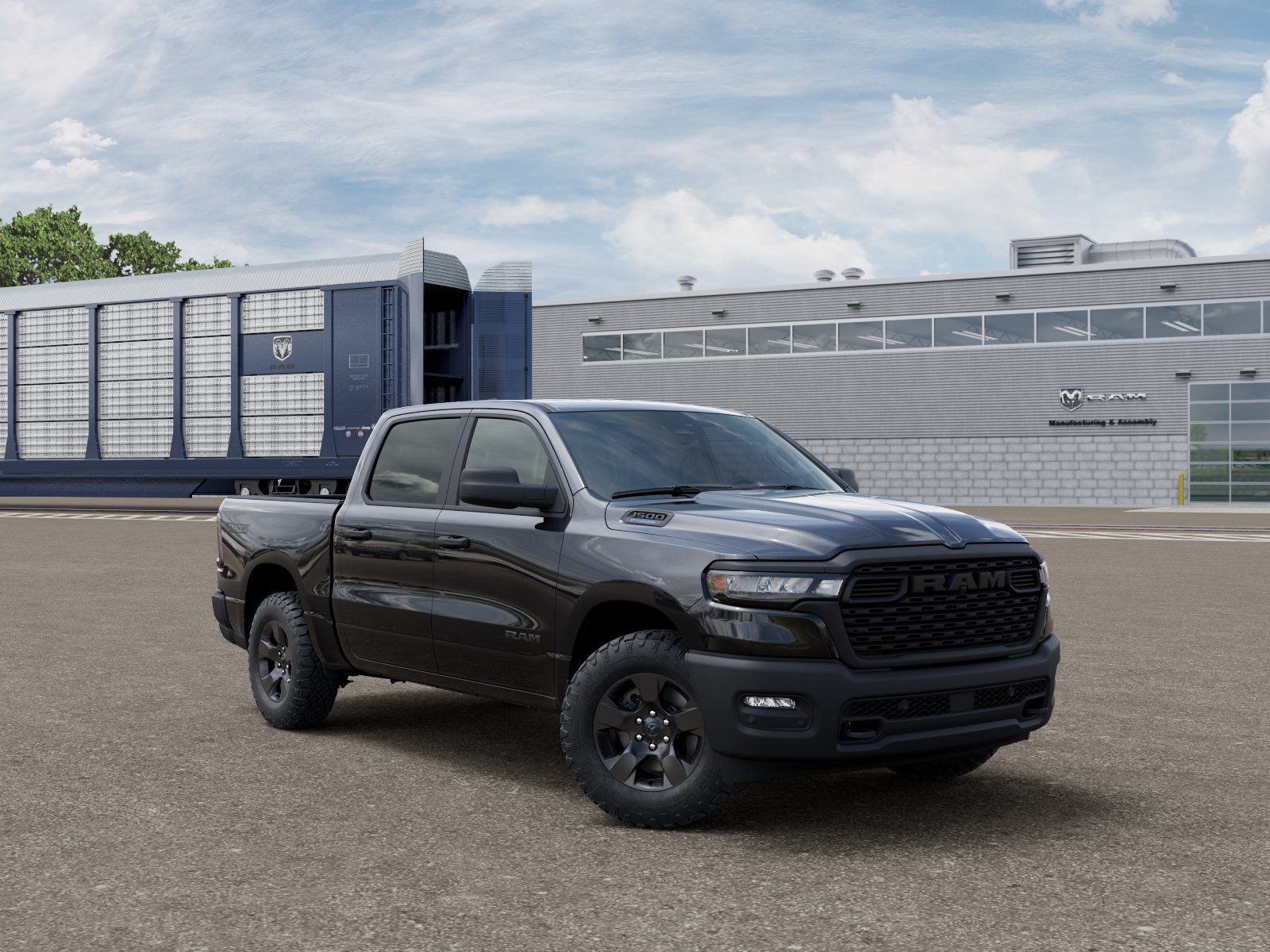 New 2026 Diamond Black Crystal Pearlcoat RAM  image 3