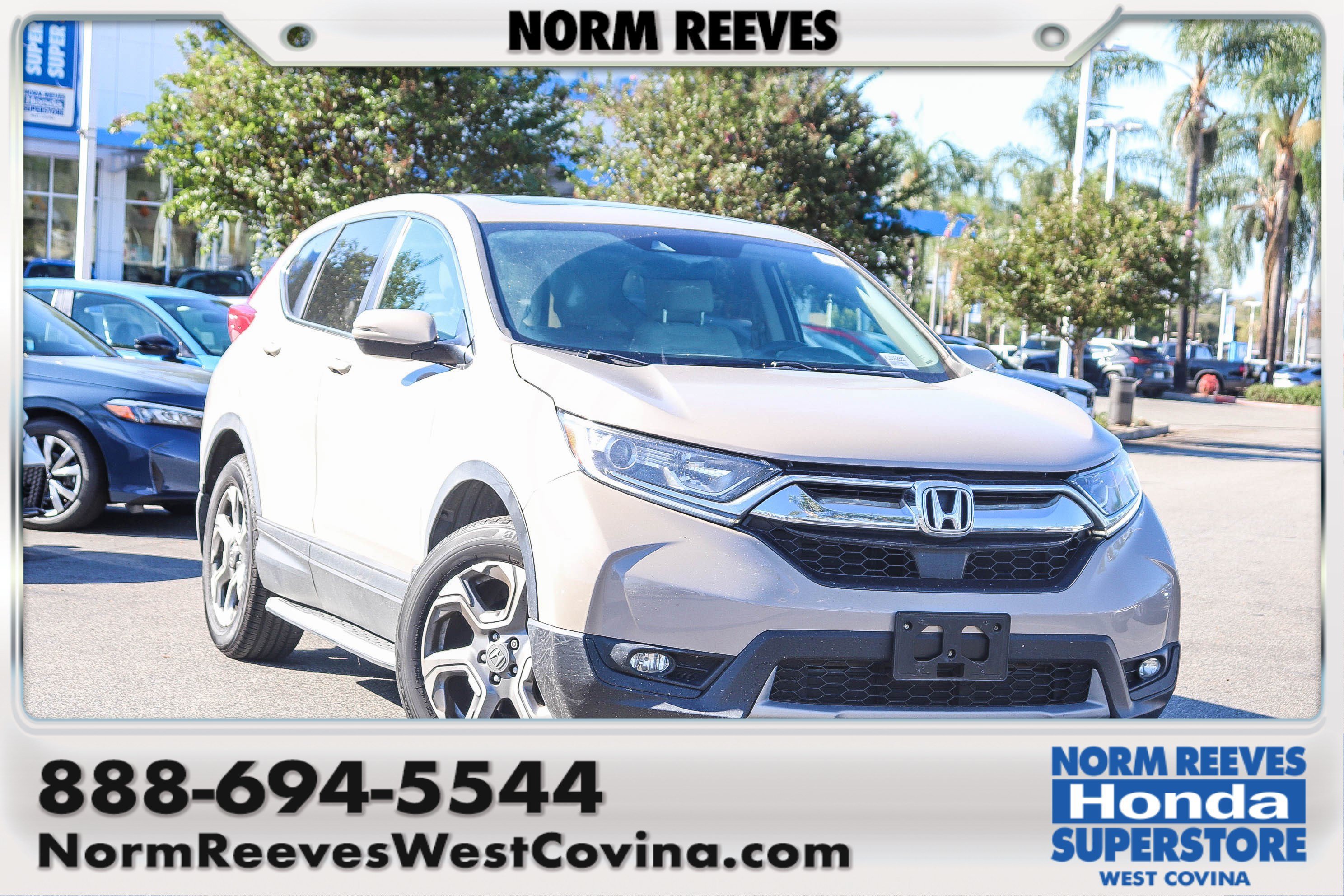 Used 2019 Tan Honda EX image 1