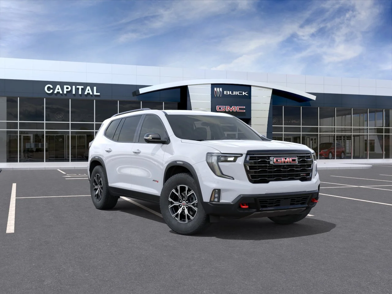 New 2026 Summit White GMC AT4 AWD image 2