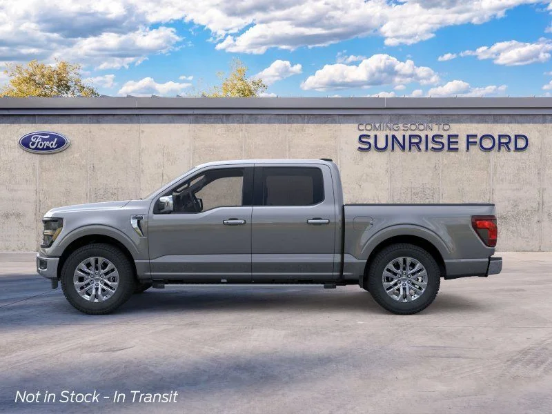 New 2026 Carbonized Gray Metallic Ford XLT image 3