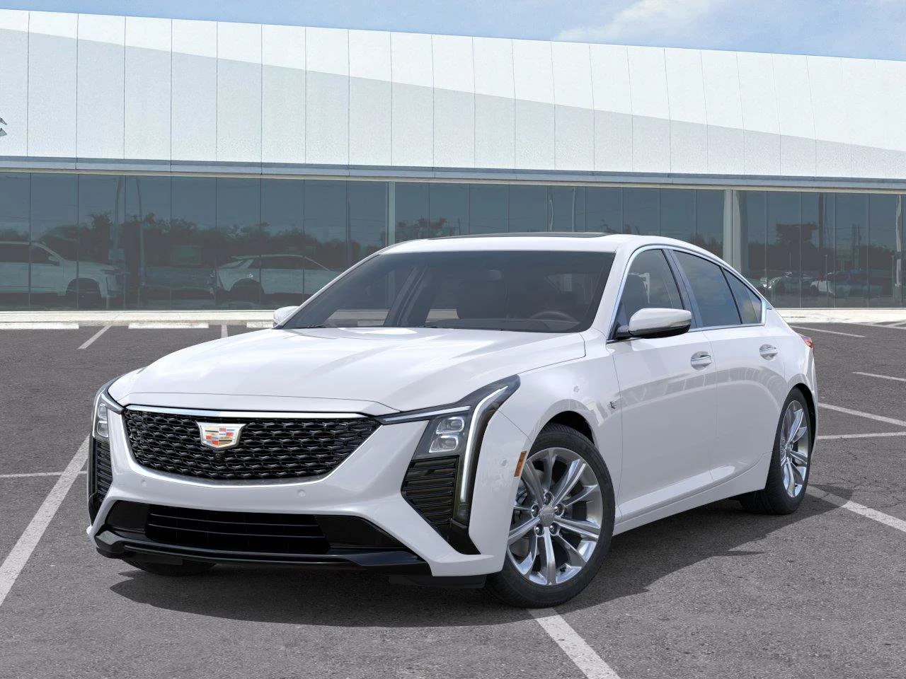 New 2026 Summit White Cadillac Premium Luxury image 6