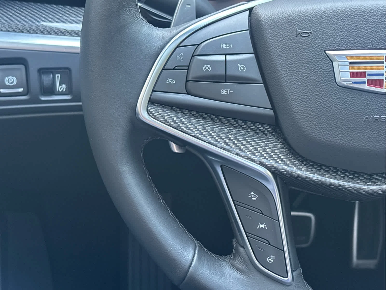 Used 2024 Stellar Black Metallic Cadillac Sport image 17
