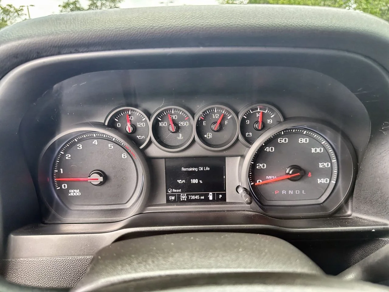 Used 2021 RED HOT Chevrolet Custom Trail Boss image 12