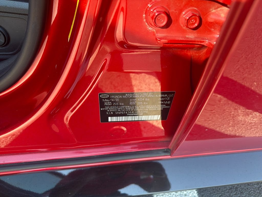 Used 2020 Red Hyundai SEL image 22