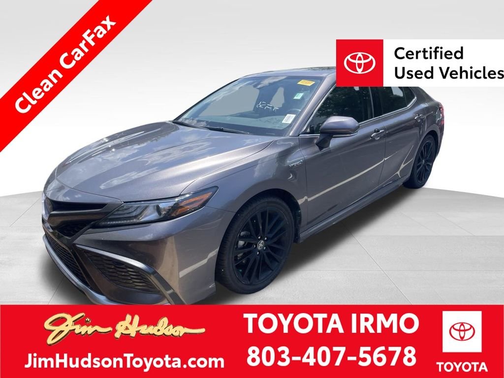Certified Used 2021 Gray Toyota XSE image 1