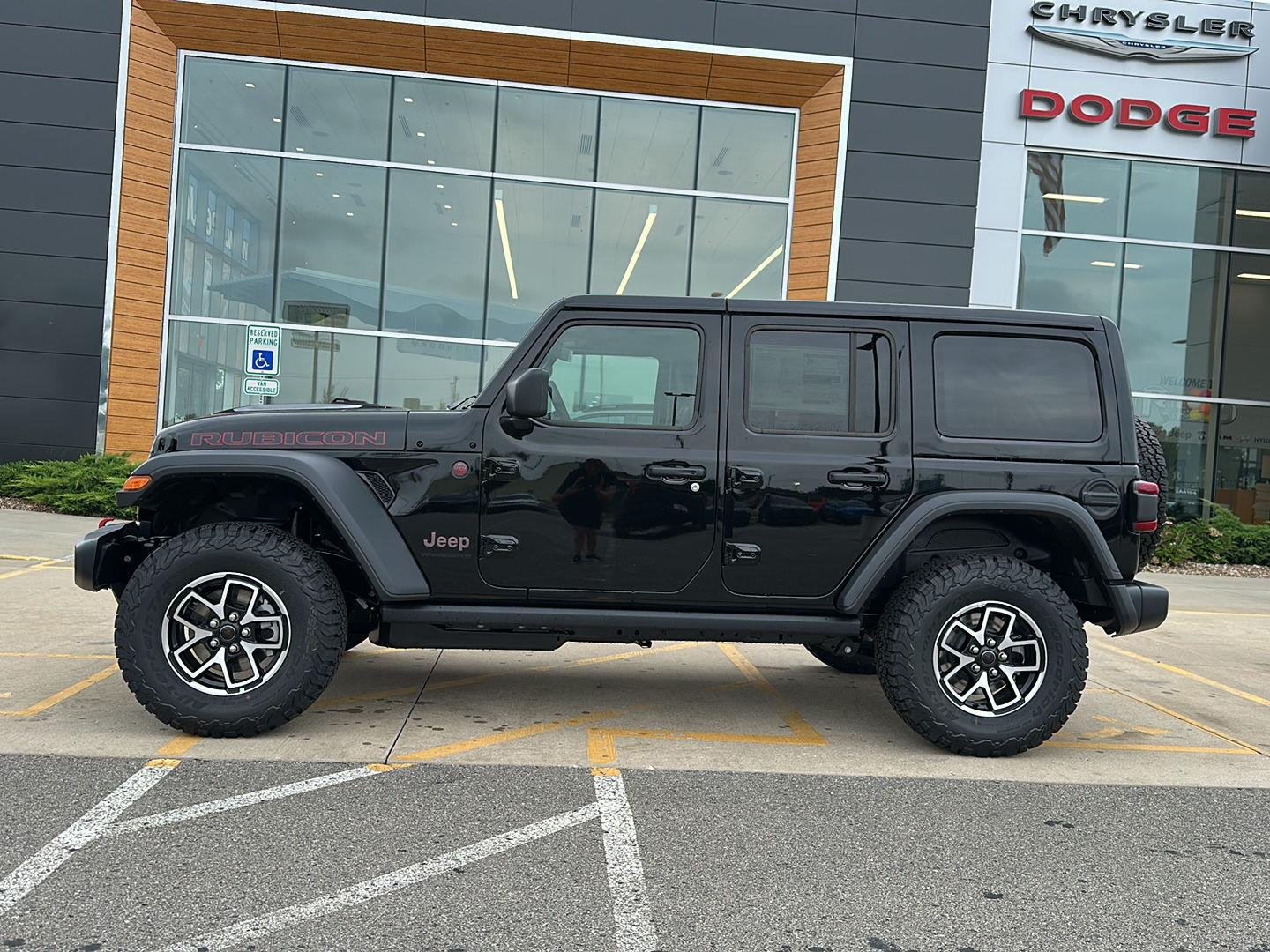 New 2026 Black Clearcoat Jeep Rubicon image 2