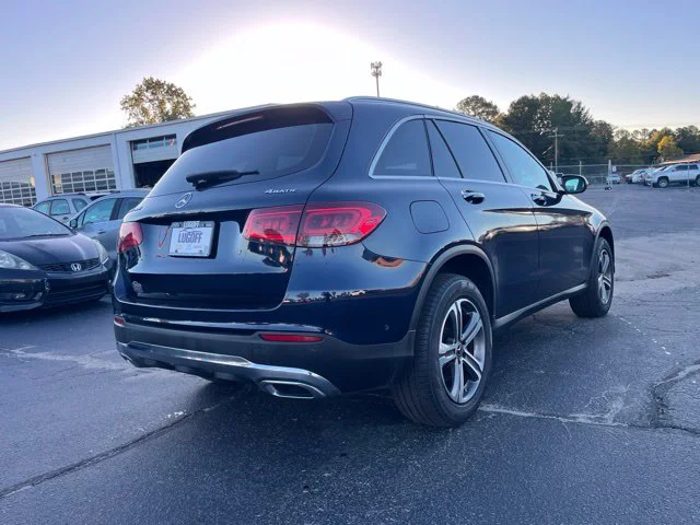 Used 2021 Blue Mercedes-Benz GLC 300 image 3