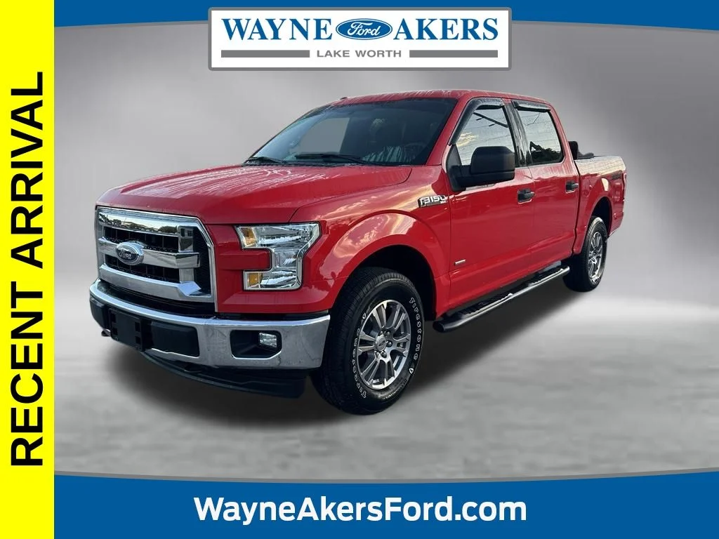 Used 2017 Race Red Ford XLT image 1