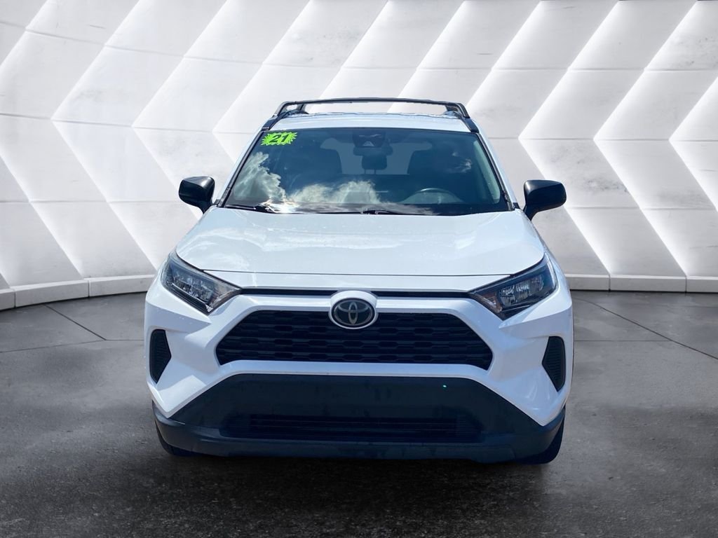 Used 2021 White Toyota LE image 2