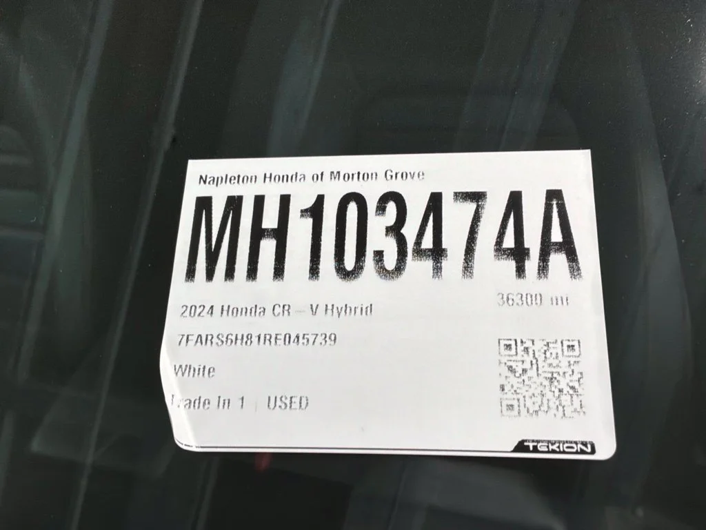 Used 2024 Platinum White Honda Sport-L image 34