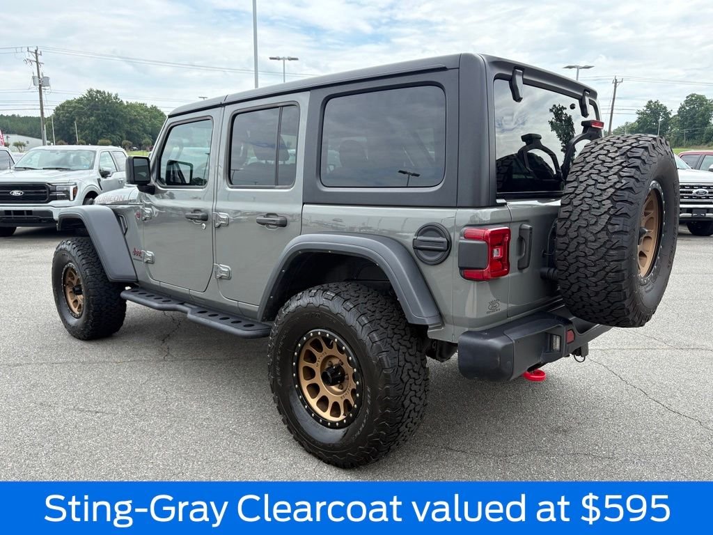 Used 2023 Sting Gray Clearcoat Jeep Rubicon image 6