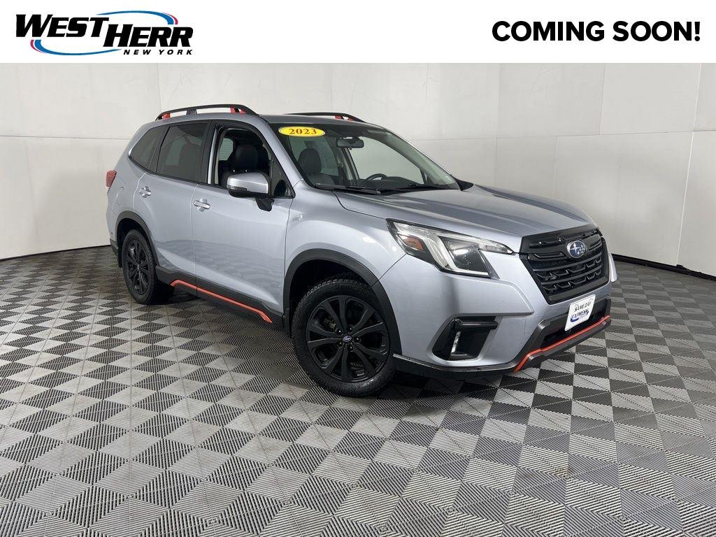 Used 2023 Ice Silver Metallic Subaru Sport image 1