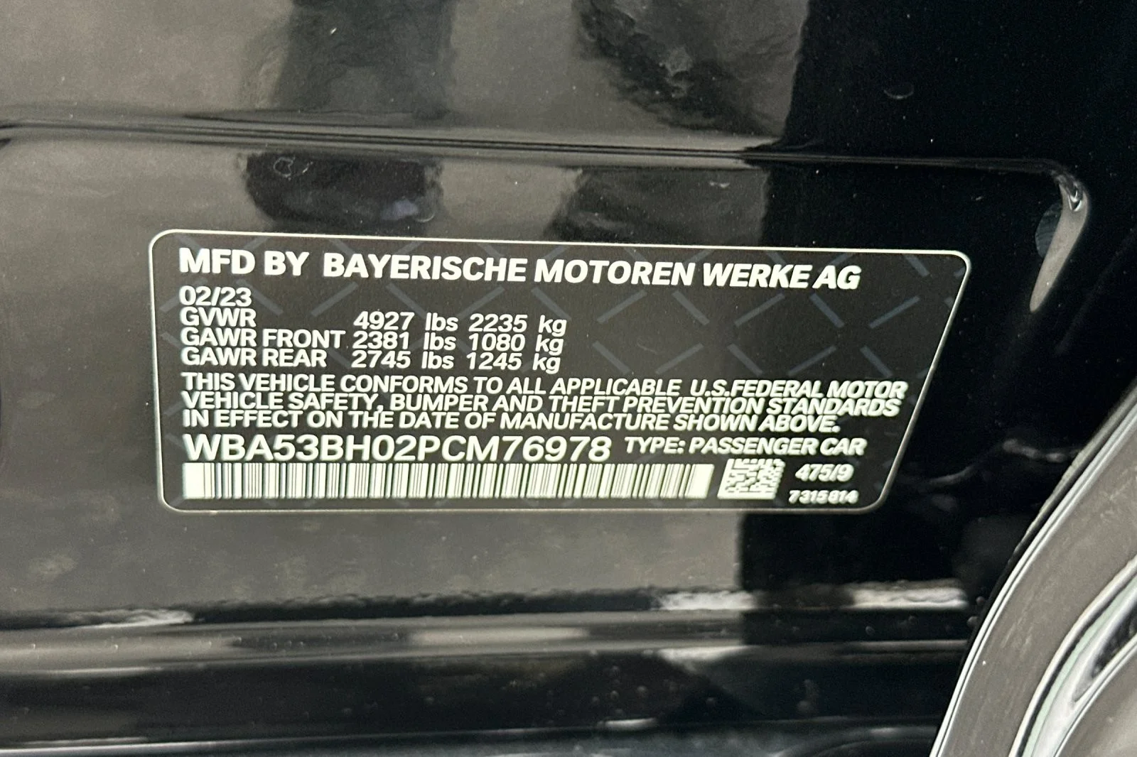 Used 2023 Black Sapphire Metallic BMW 530i image 27