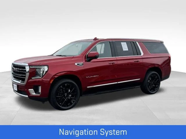 Certified Used 2022 CAYENNE RED TINTCOAT GMC SLT image 1