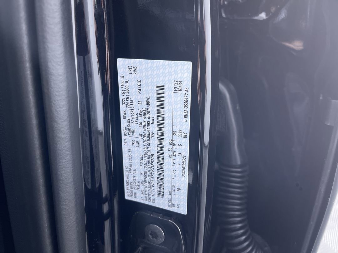New 2026 Agate Black Metallic Ford XLT image 12