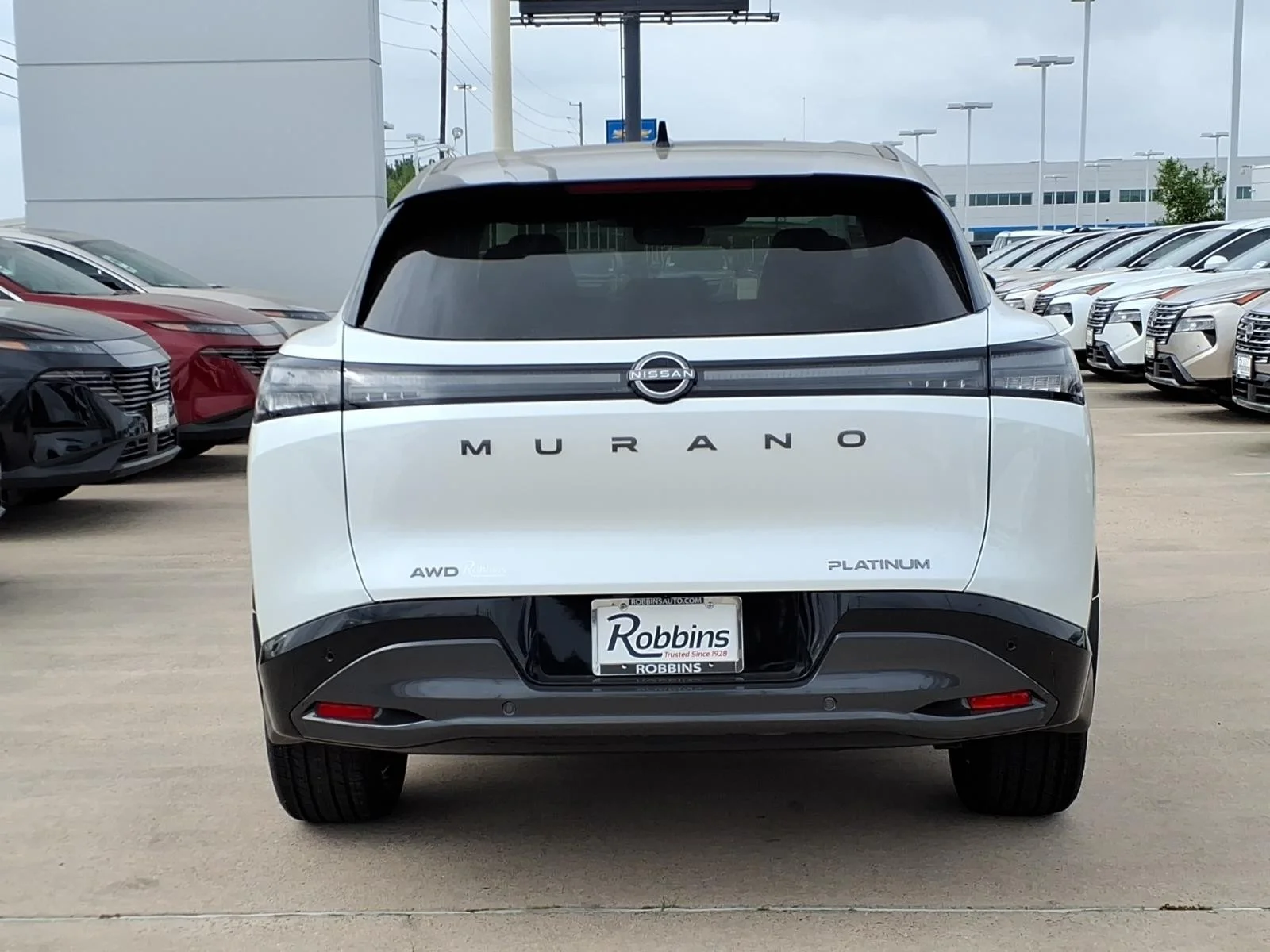 2026 Nissan Murano Platinum White at Robbins Nissan