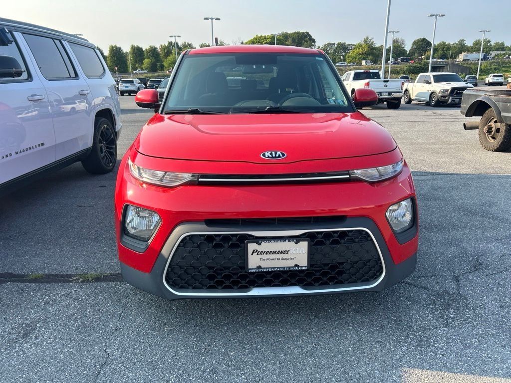 Used 2021 Red Kia LX image 2