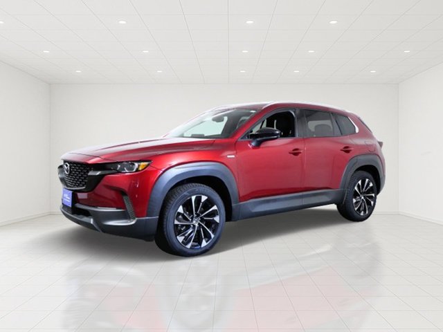 Certified 2025 Mazda CX-50 Premium Plus with VIN 7MMVAAEW1SN132468 for sale in Apple Valley, Minnesota