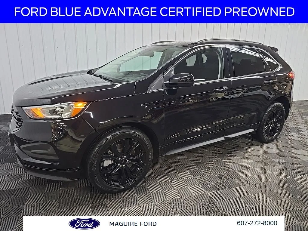 Certified Used 2022 Black Ford SE image 7