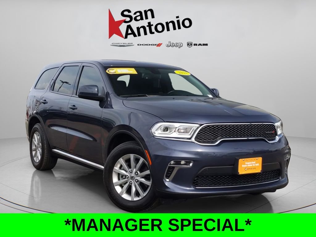 Used 2021 Blue Dodge SXT image 2