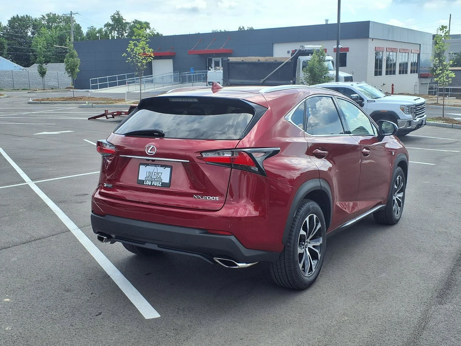 Used 2016 Matador Red Mica Lexus F Sport image 4