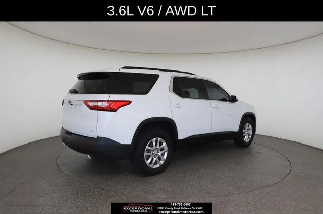Used 2021 White Chevrolet 3LT W/Leather image 19
