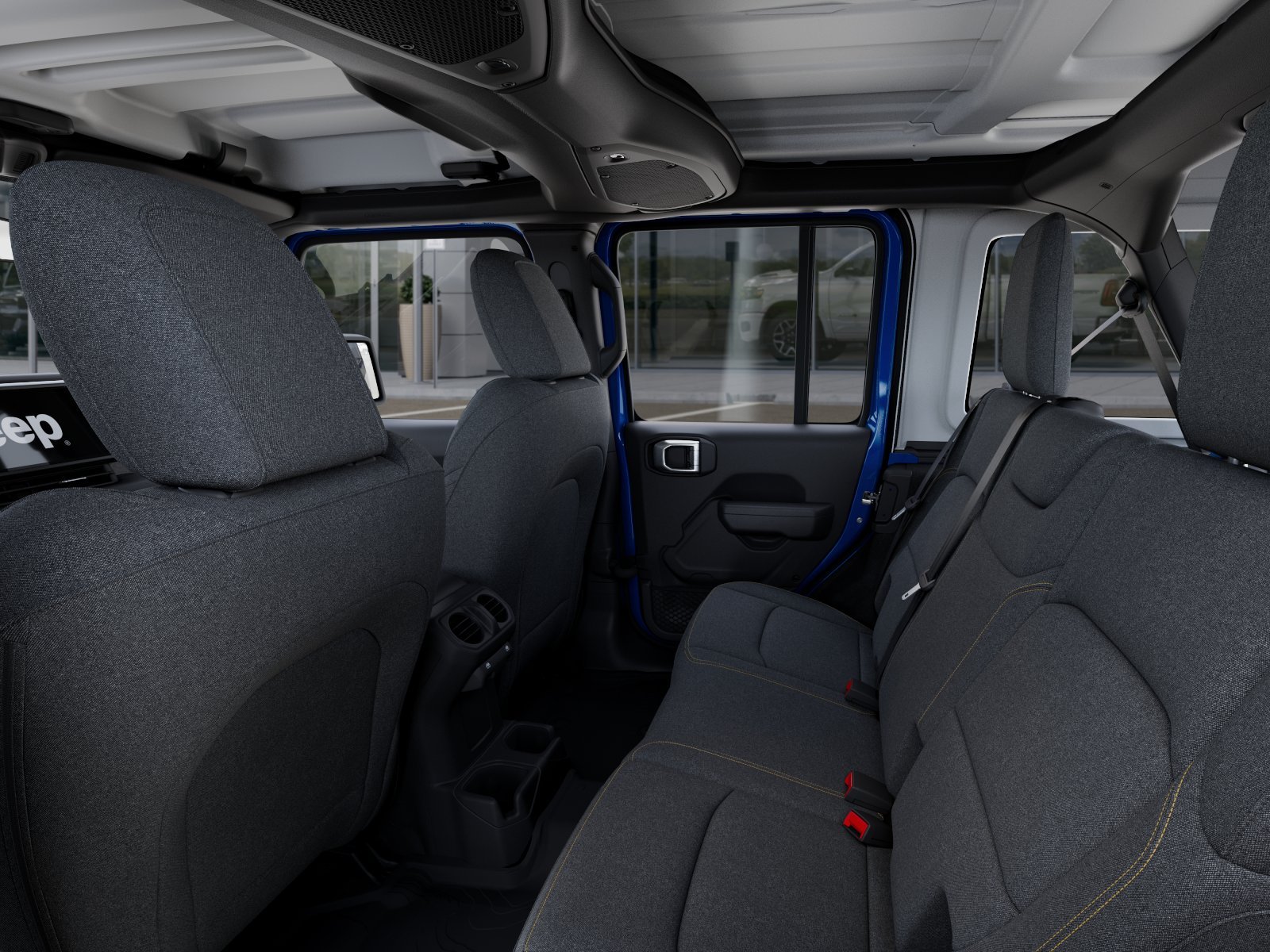 New 2026 Hydro Blue Pearl-Coat Exterior Paint Jeep Sport S image 23