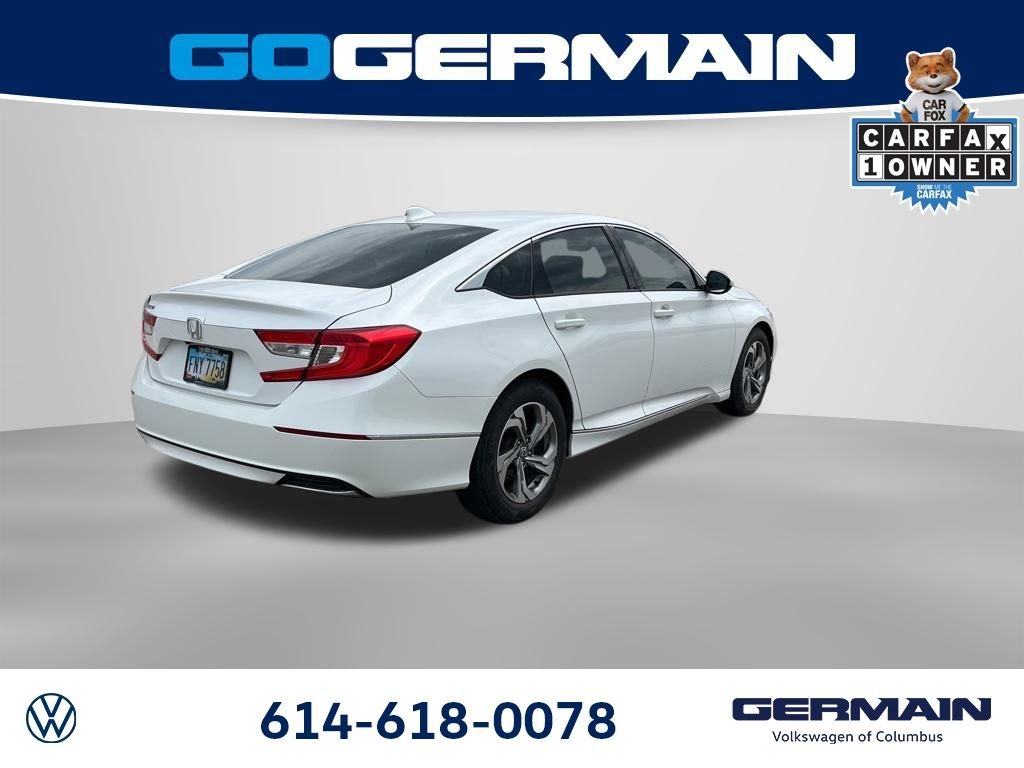 Used 2019 Platinum White Pearl Honda EX image 7