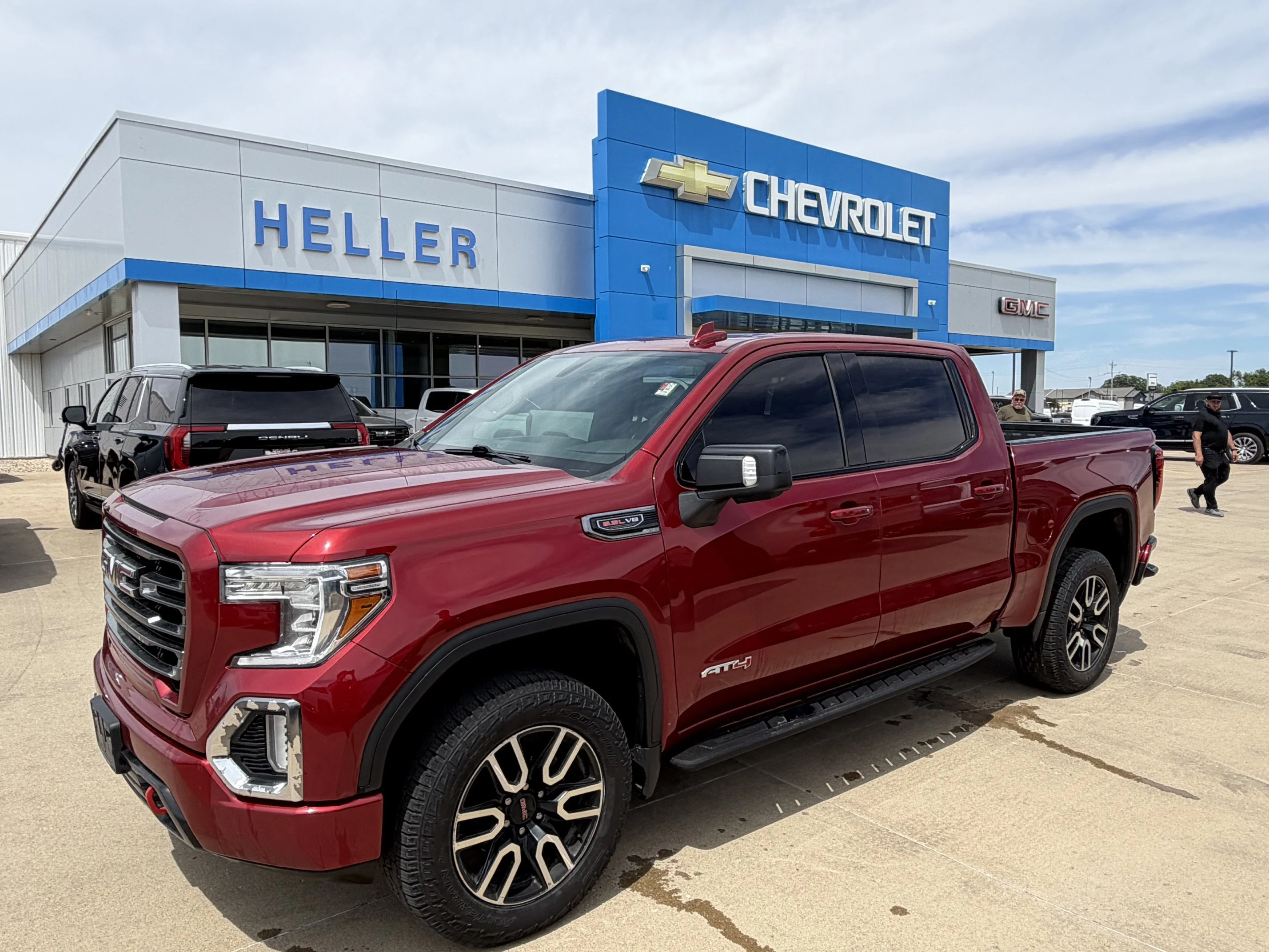 Used 2021 Cayenne Red Tintcoat GMC AT4 image 3