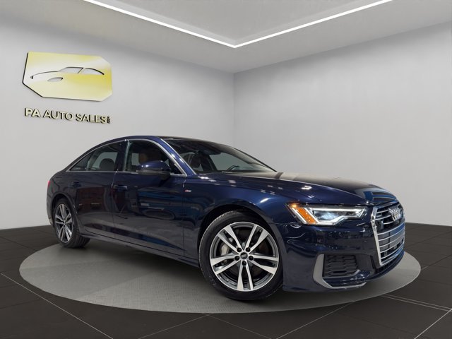 Used 2022 Blue Audi Premium Plus image 1