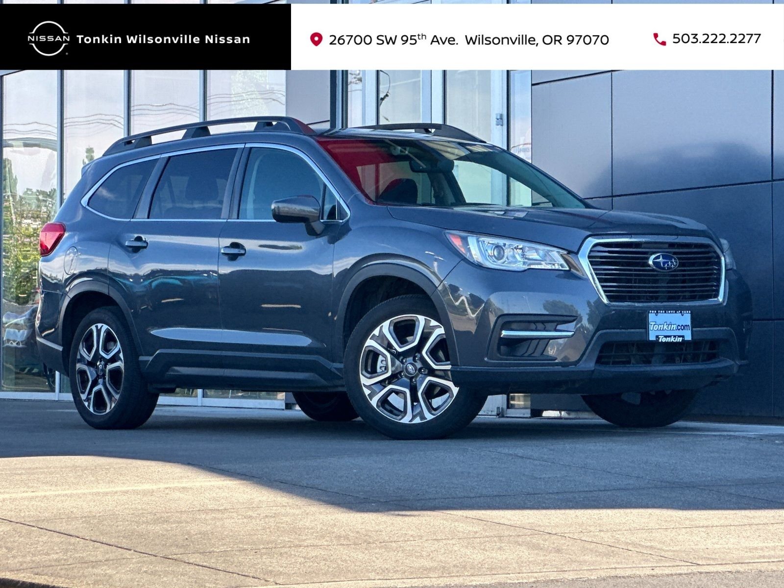Used 2020 Magnetite Gray Metallic Subaru Premium image 1