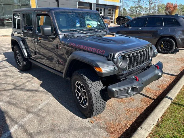 Certified Used 2024 Granite Crystal Metallic Clearcoat Jeep Rubicon image 3