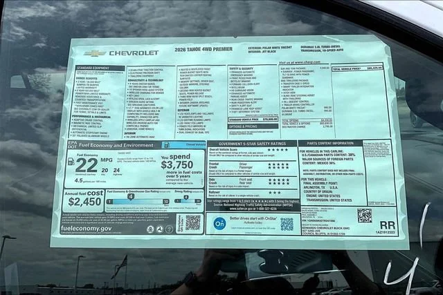 New 2026 Polar White Tricoat Chevrolet Premier image 14
