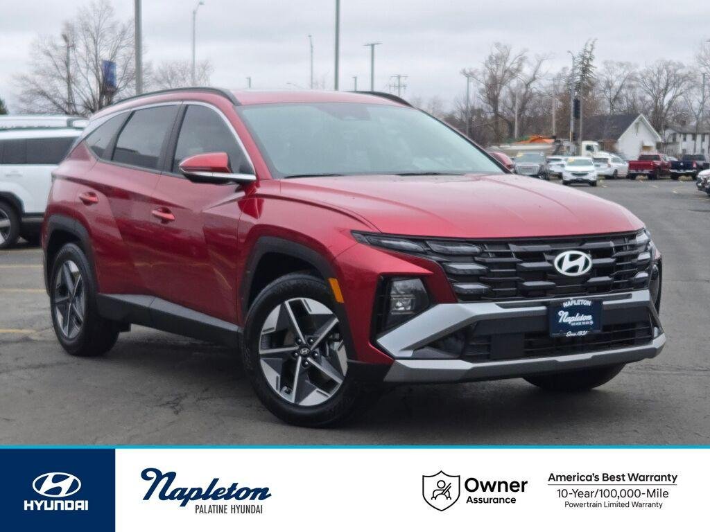 New 2025 Red Hyundai SEL Convenience FWD image 1