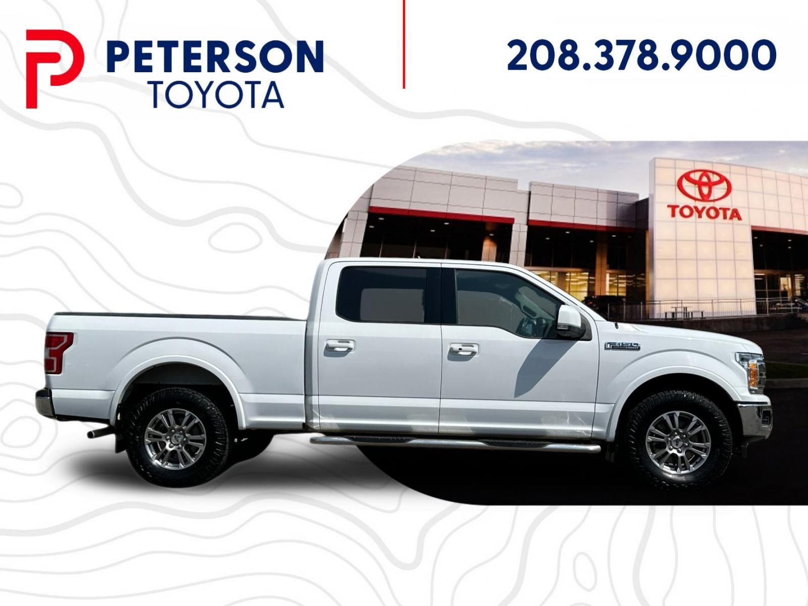 Used 2019 White Ford Lariat image 2