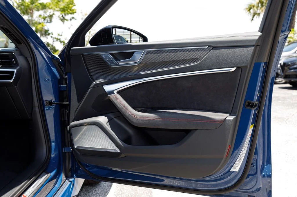 Used 2025 Blue Audi 4.0T image 12