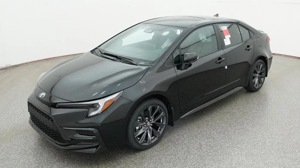 New 2026 Midnight Black Metallic Toyota XSE image 31