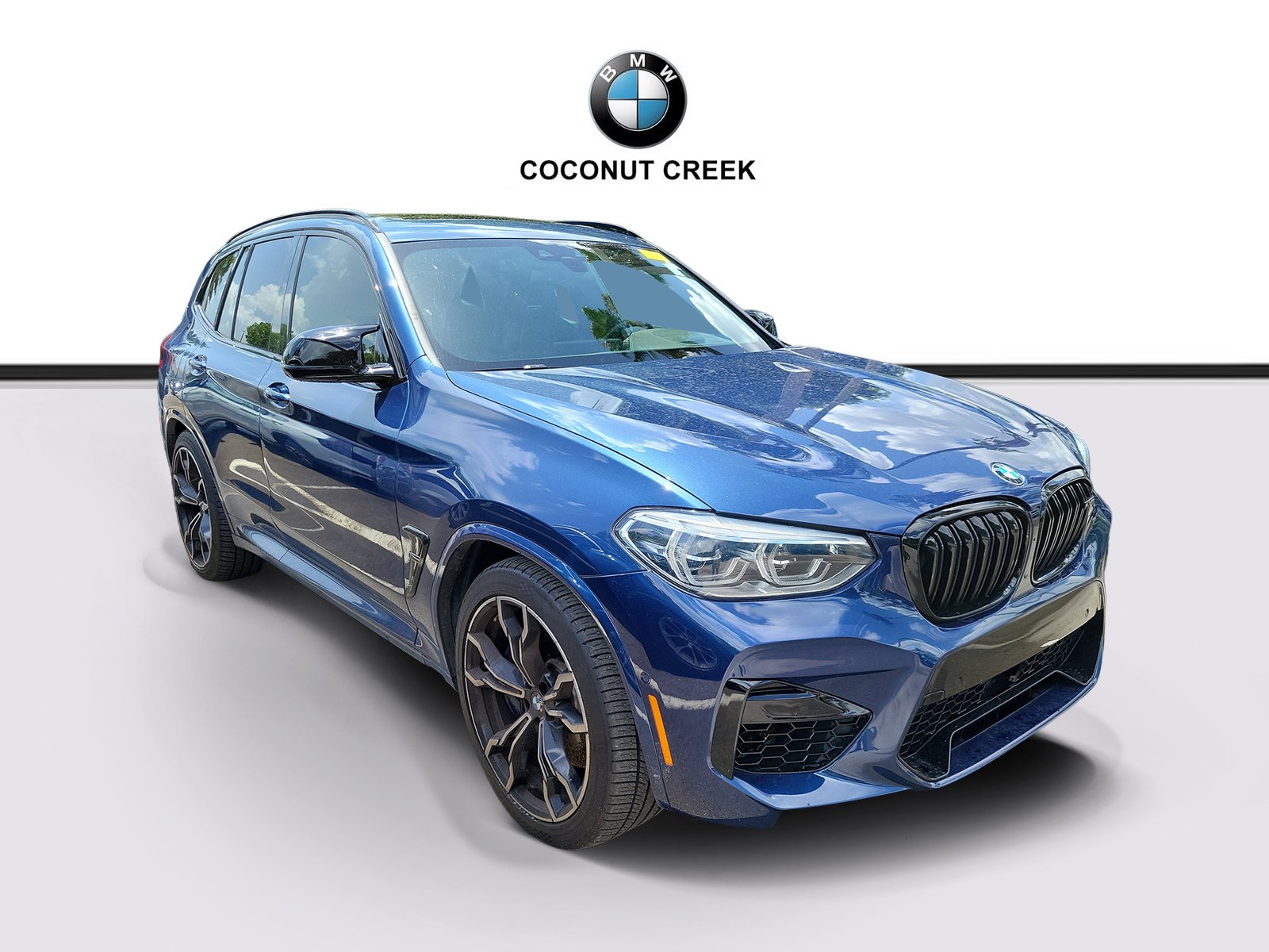 Used 2021 Phytonic Blue Metallic BMW M image 1